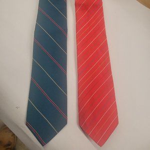 LOT OF 2 VINTAGE ROBERT STEWART TIES NECKTIES